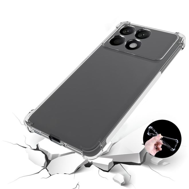 Xiaomi Poco F6 Pro 5G Hülle - Softcase TPU Series - transparent