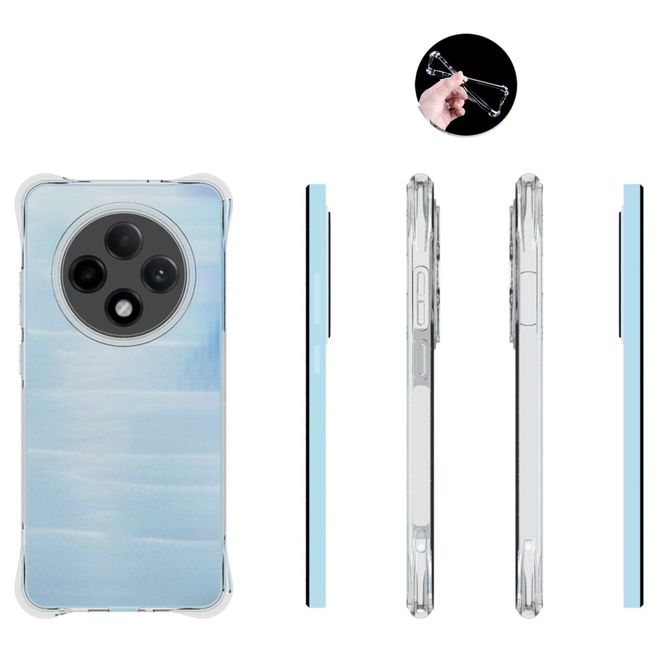 Oppo Reno12 F 5G Hülle - Softcase TPU Series - transparent