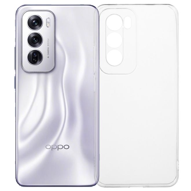 Oppo Reno12 5G Hülle - Softcase TPU Series - transparent