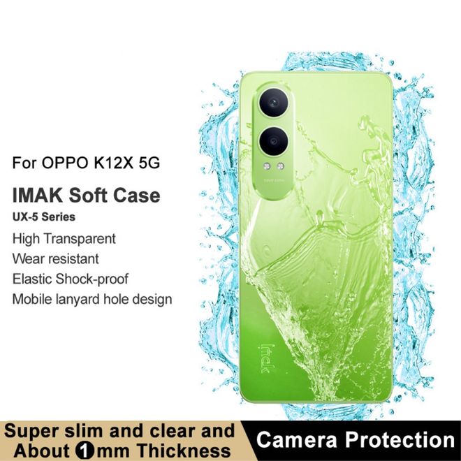 Imak - OnePlus Nord CE4 Lite Hülle - Softcase aus TPU - UX-5 Series - transparent