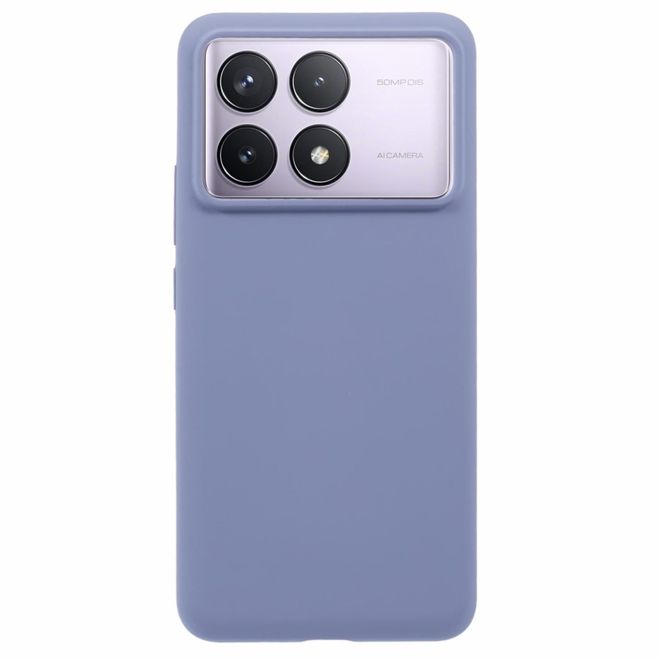 Xiaomi Poco F6 Pro 5G Handy Hülle - Softcase - Liquid Silicone Series - blau