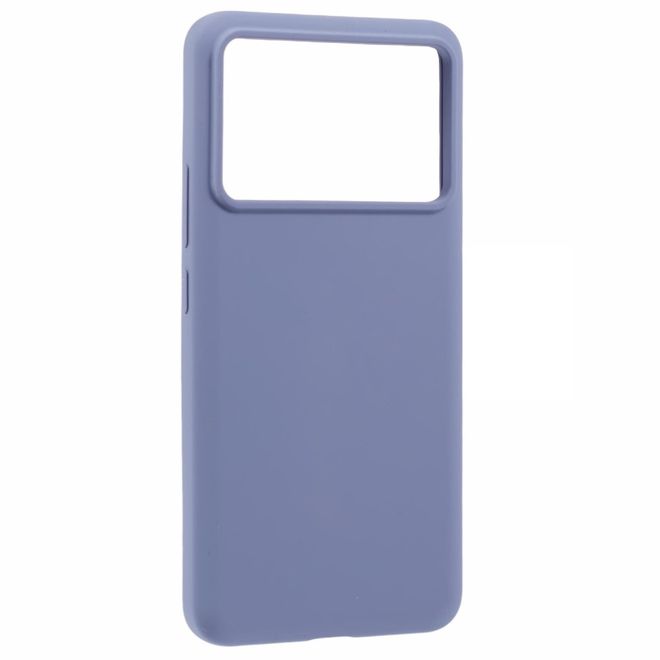 Xiaomi Poco F6 Pro 5G Handy Hülle - Softcase - Liquid Silicone Series - blau