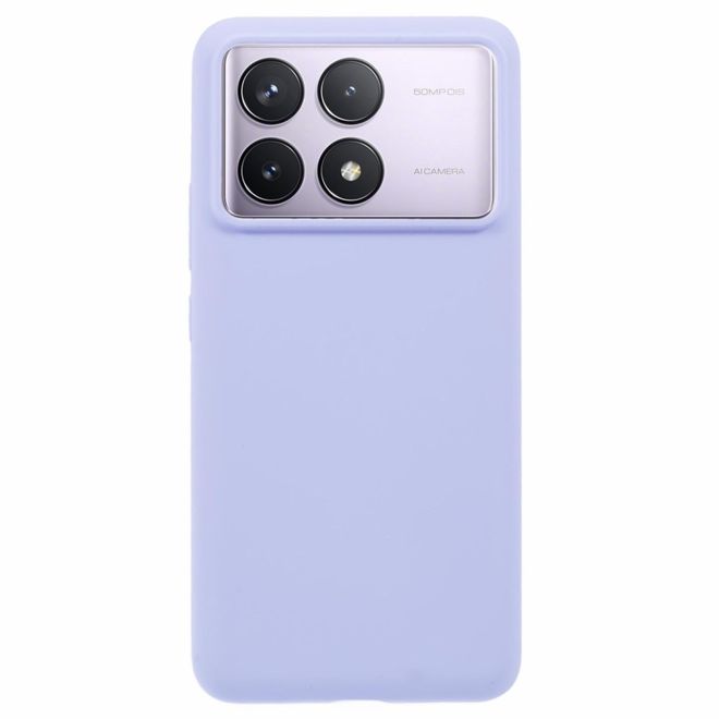 Xiaomi Poco F6 Pro 5G Handy Hülle - Softcase - Liquid Silicone Series - hellpurpur