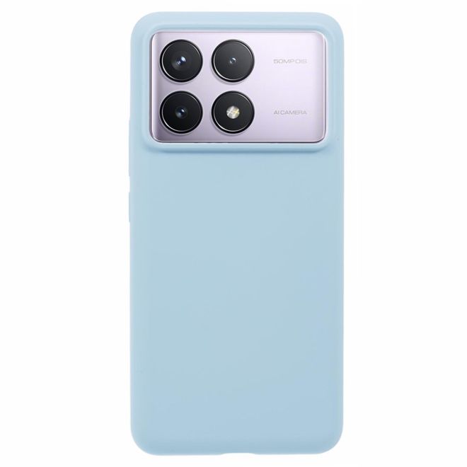 Xiaomi Poco F6 Pro 5G Handy Hülle - Softcase - Liquid Silicone Series - hellblau