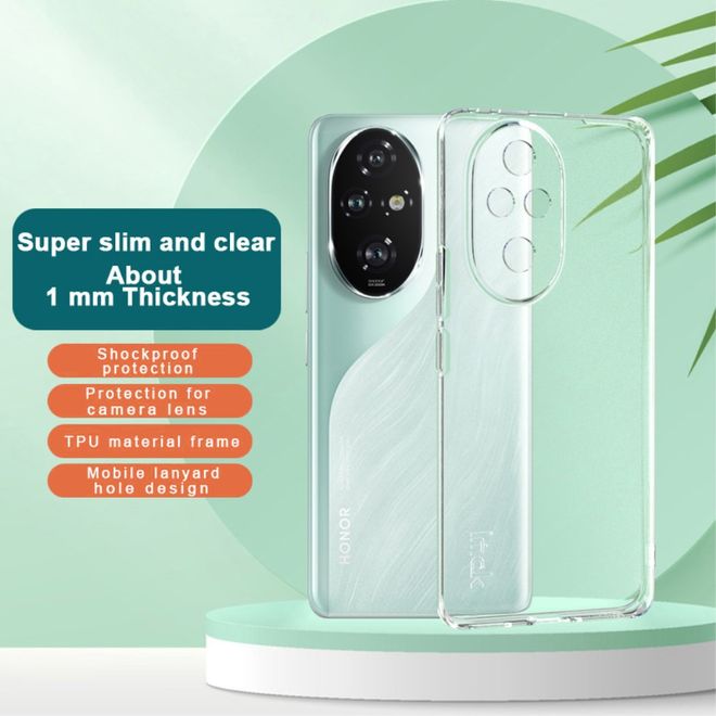 Imak - Honor 200 Pro Hülle - Softcase aus TPU - UX-5 Series - transparent