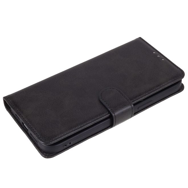 OnePlus Nord 4 Handy Hülle - Classic II Leder Bookcover Series - schwarz