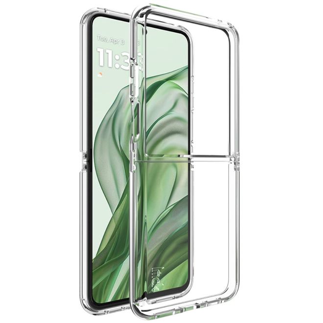 Imak - Motorola Razr 50 Ultra 5G Hülle - Softcase aus TPU - UX-6 Series - transparent