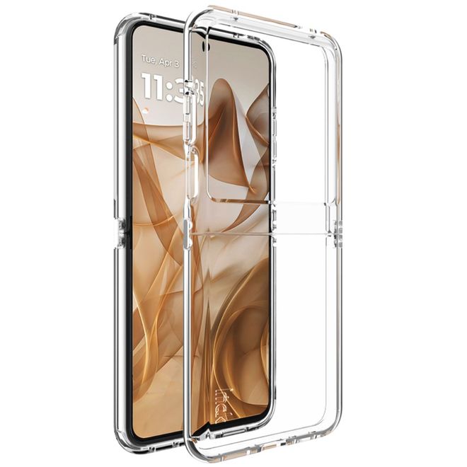 Imak - Motorola Razr 50 5G Hülle - Softcase aus TPU - UX-6 Series - transparent