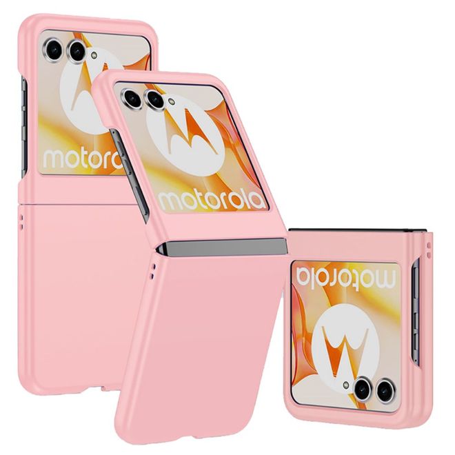 Motorola Razr 50 5G Hülle - Hardcase PC Series - rosa