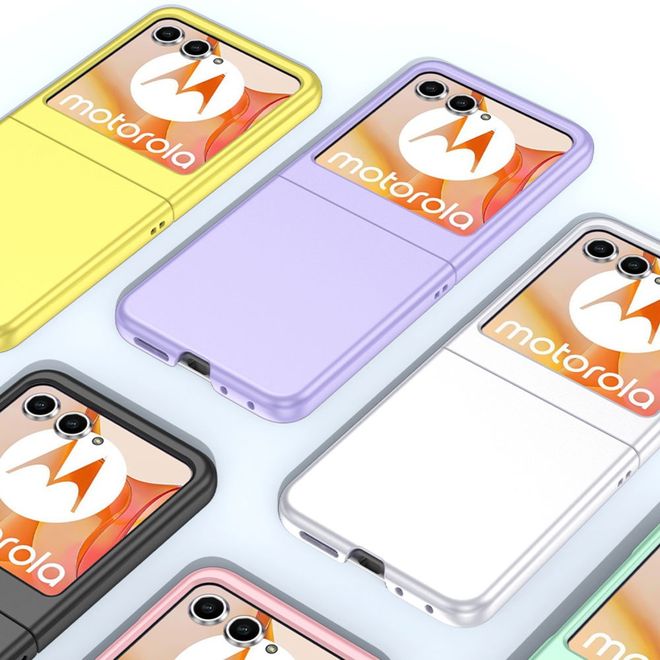 Motorola Razr 50 5G Hülle - Hardcase PC Series - rosa