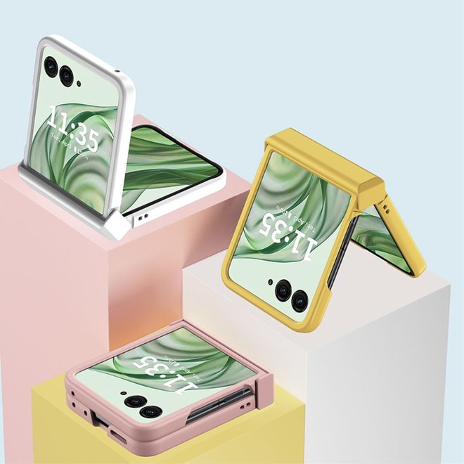 Motorola Razr 50 Ultra 5G Hülle - Hardcase PC Series - hellblau