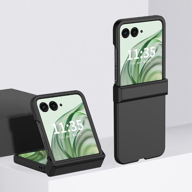 Motorola Razr 50 Ultra 5G Hülle - Hardcase PC Series - schwarz