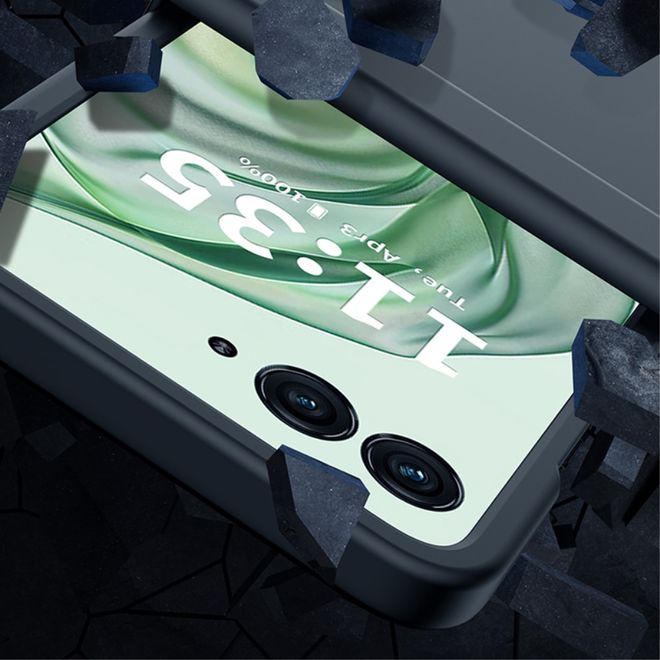 Motorola Razr 50 Ultra 5G Hülle - Hardcase PC Series - schwarz