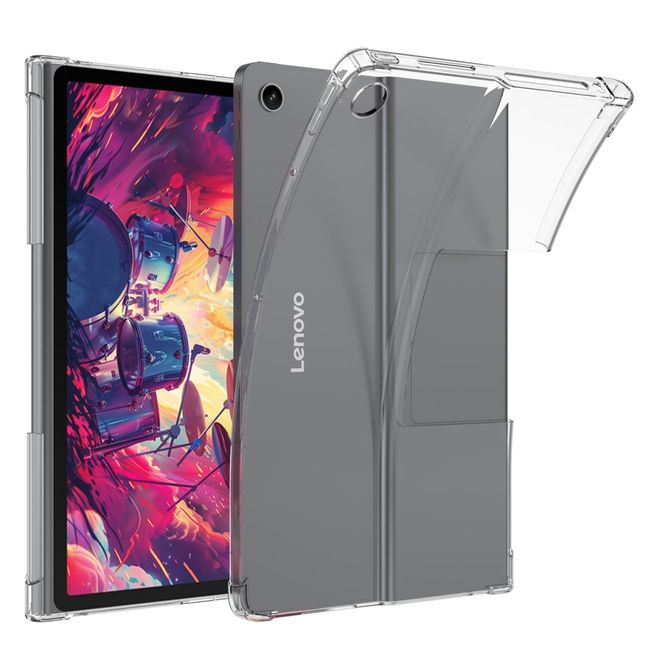 Étui pour Lenovo Tab Plus - Coque souple en TPU - Transparent