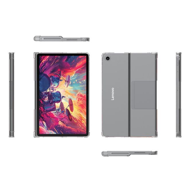Étui pour Lenovo Tab Plus - Coque souple en TPU - Transparent