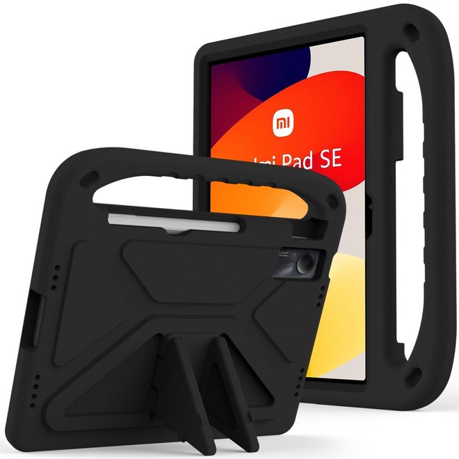 Xiaomi Redmi Pad SE Schockresistente EVA Plastik Schaum Tablet Hülle - schwarz