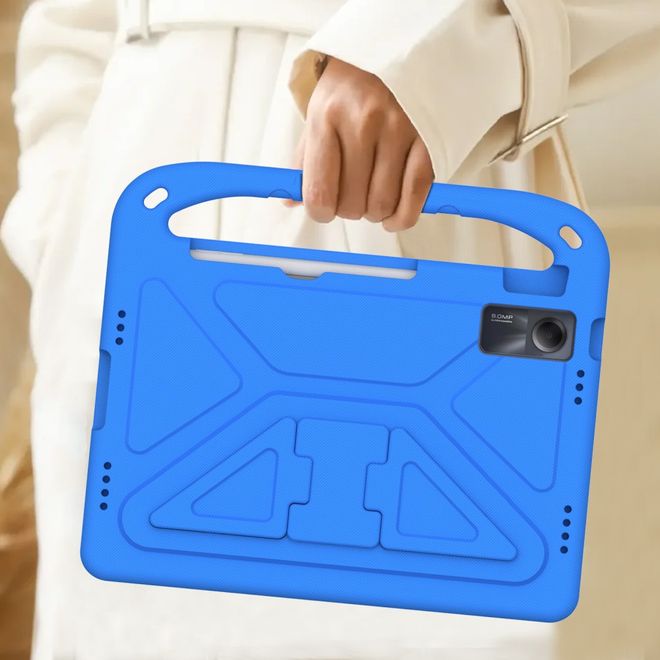 Xiaomi Redmi Pad SE Schockresistente EVA Plastik Schaum Tablet Hülle - blau