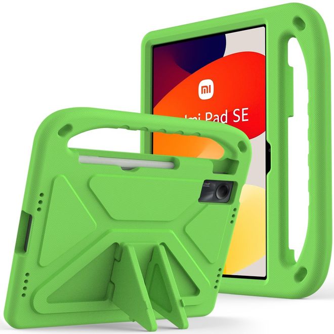 Xiaomi Redmi Pad SE Schockresistente EVA Plastik Schaum Tablet Hülle - grün