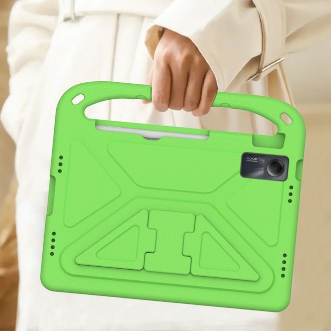 Xiaomi Redmi Pad SE Schockresistente EVA Plastik Schaum Tablet Hülle - grün