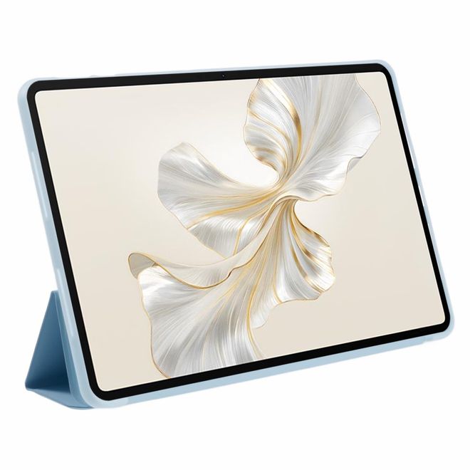 Honor Pad 9 Leder Hülle - dreifach faltbar - hellblau