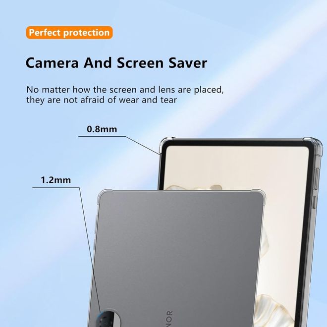 Honor Pad 9 Hülle - Softcase TPU Series - transparent