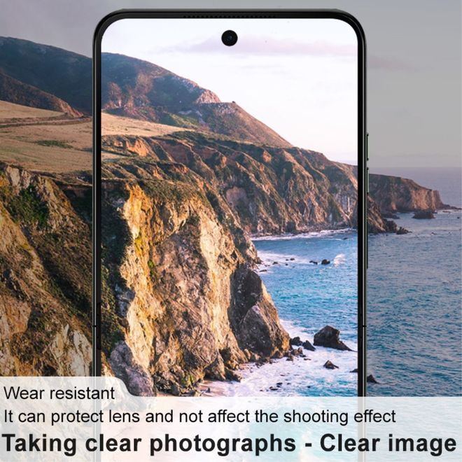 Motorola Razr 50 Ultra 5G Kamera + schmales Display Schutzfolie - transparent