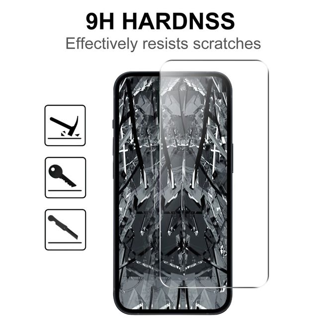Xiaomi Poco F6 Pro 5G Schutzglas Displayschutz - Panzer Glas - 0.3mm dick - transparent