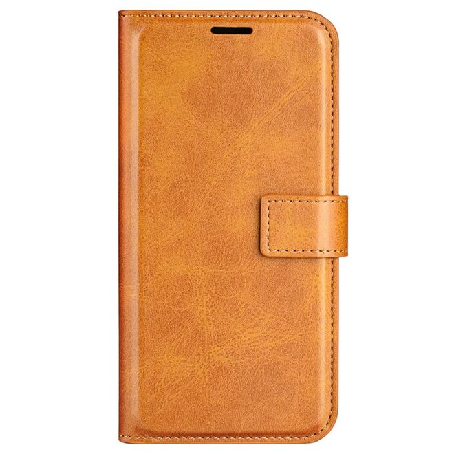 iPhone 16 Pro Max Phone Case - Classic II Leather Bookcover Series - Yellow