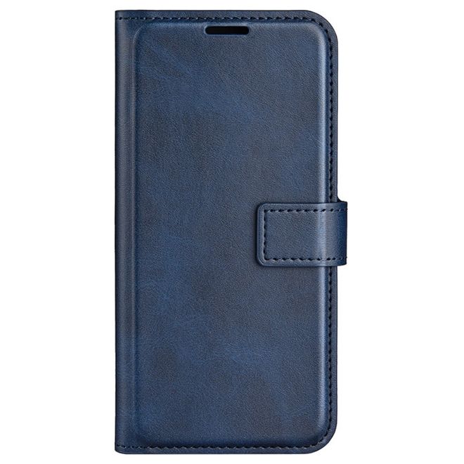 Étui pour iPhone 16 Pro Max - Collection Classic II en cuir - Bleu