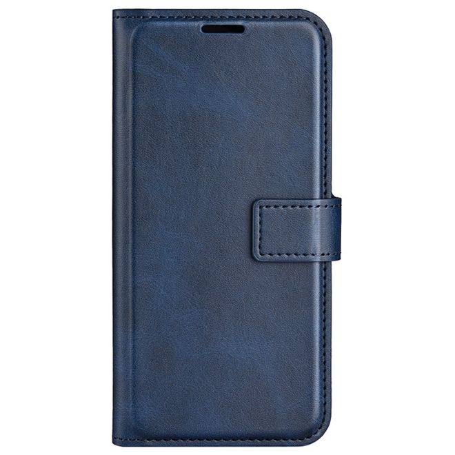 Étui pour iPhone 16 Plus - Collection Classic II en cuir - Bleu