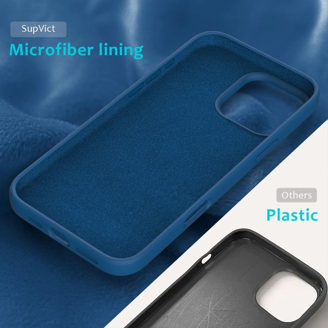 iPhone 16 Pro Max Phone Case - Softcase - Liquid Silicone Series - Blue