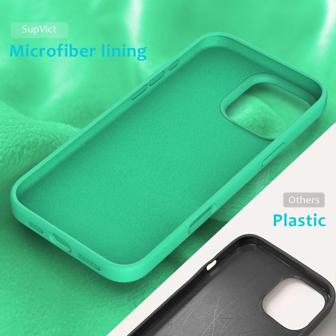 iPhone 16 Pro Max Phone Case - Softcase - Liquid Silicone Series - Green