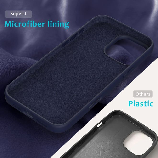 iPhone 16 Pro Max Phone Case - Softcase - Liquid Silicone Series - Dark Blue
