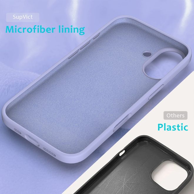 iPhone 16 Phone Case - Softcase - Liquid Silicone Series - Purple