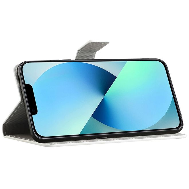 iPhone 16 Pro Max Handy Hülle - Leder Bookcover Image Series - Lotus