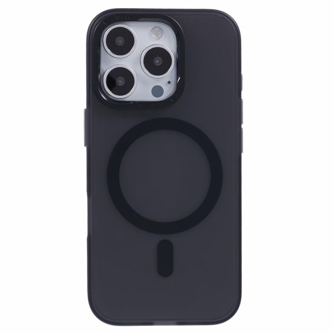 X-Level - iPhone 16 Pro Handyhülle - TPU und PC Hardcase - Magsafe kompatibel - schwarz