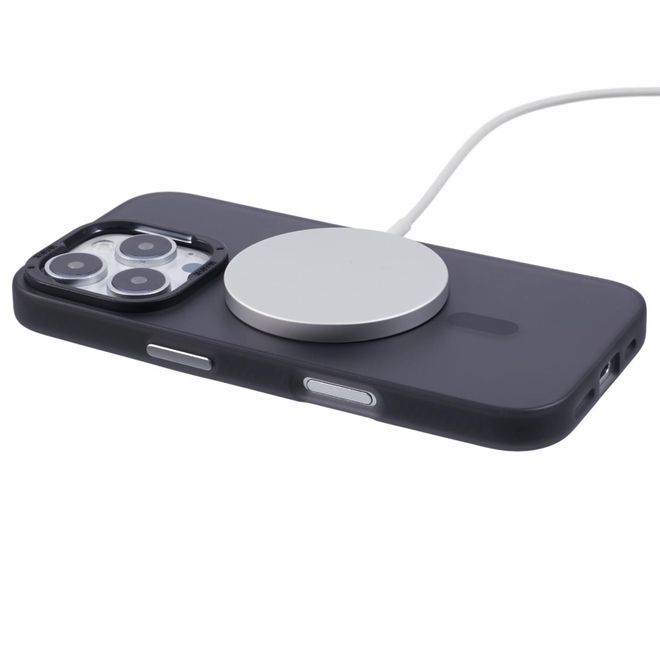 X-Level - iPhone 16 Pro Handyhülle - TPU und PC Hardcase - Magsafe kompatibel - schwarz