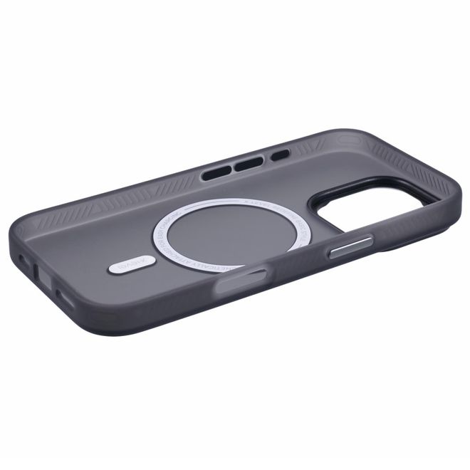 X-Level - iPhone 16 Pro Handyhülle - TPU und PC Hardcase - Magsafe kompatibel - schwarz