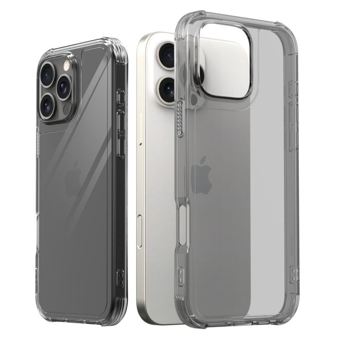 Araree - iPhone 16 Pro Max Hülle - Case aus TPU Plastik - Anti-Slip Grip - Flexield Series - schwarz
