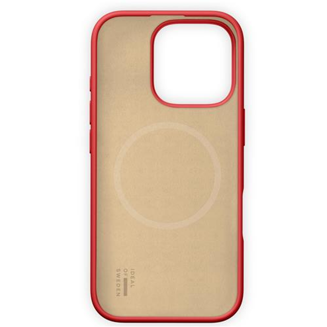 iDeal of Sweden - iPhone 16 Pro Max Hülle - Designer Silicone Cover - MagSafe kompatibel - rot