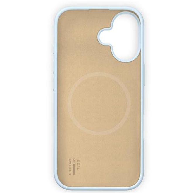 iDeal of Sweden - iPhone 16 Hülle - Designer Silicone Cover - MagSafe kompatibel - hellblau