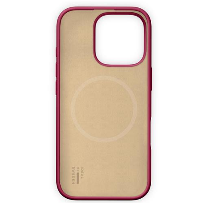 iDeal of Sweden - iPhone 16 Pro Max Hülle - Designer Silicone Cover - MagSafe kompatibel - cranberry