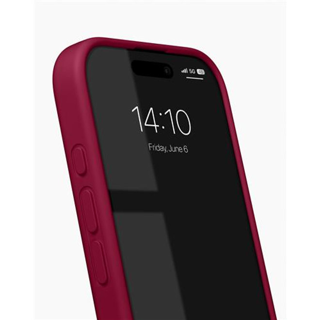 iDeal of Sweden - iPhone 16 Pro Max Hülle - Designer Silicone Cover - MagSafe kompatibel - cranberry