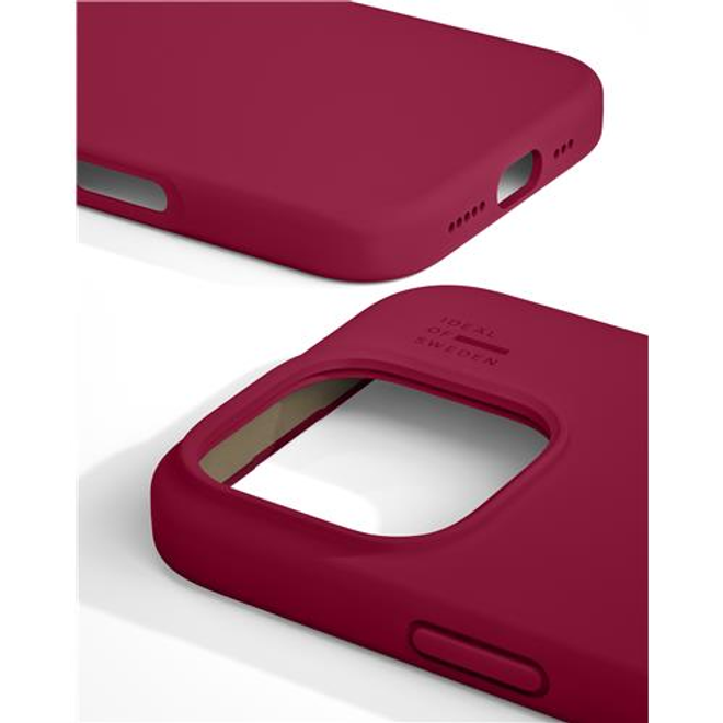 iDeal of Sweden - iPhone 16 Pro Max Hülle - Designer Silicone Cover - MagSafe kompatibel - cranberry