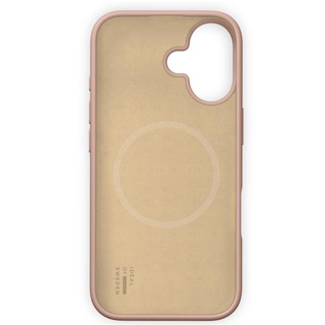 iDeal of Sweden - iPhone 16 Hülle - Designer Silicone Cover - MagSafe kompatibel - Blush Pink