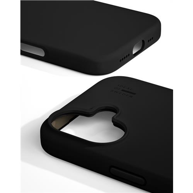 iDeal of Sweden - iPhone 16 Plus Hülle - Designer Silicone Cover - MagSafe kompatibel - schwarz
