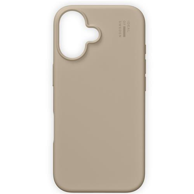 iDeal of Sweden - iPhone 16 Plus Hülle - Designer Silicone Cover - MagSafe kompatibel - beige