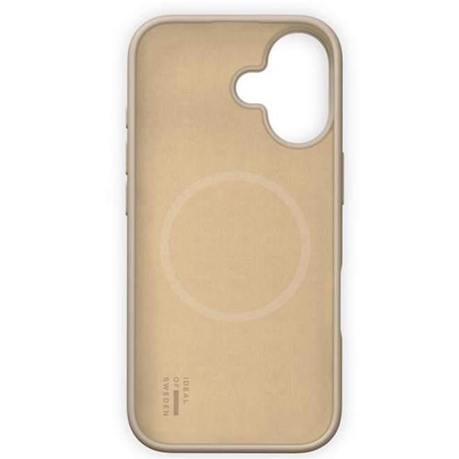 iDeal of Sweden - iPhone 16 Plus Hülle - Designer Silicone Cover - MagSafe kompatibel - beige