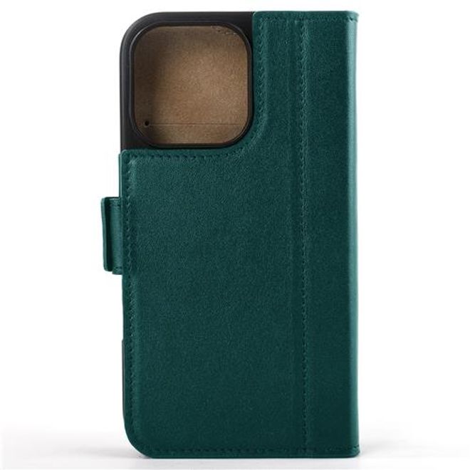 Mike Galeli - iPhone 16 Pro Max Hülle - Echtleder Bookcover - Fabio - blau