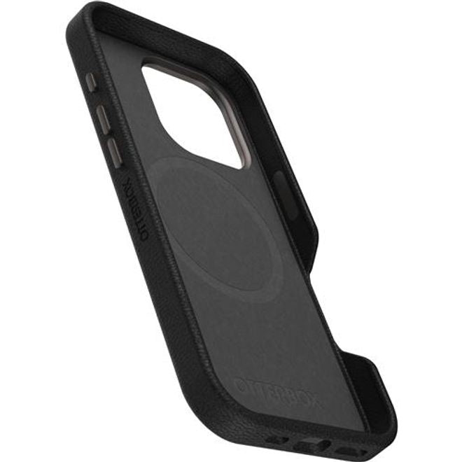 Otterbox - iPhone 16 Pro Hülle - Outdoor Cover - mit MagSafe - Kaktus Leder Series - schwarz